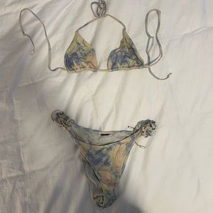 Triangl Bikini Set - Vinca tie dye XS top S bottom